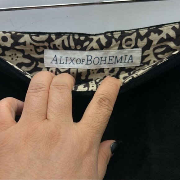 Alix Of Bohemia - Women's Charlie Rodeo Velvet Pant - Black. Size: M. NWT - Picture 5 of 17